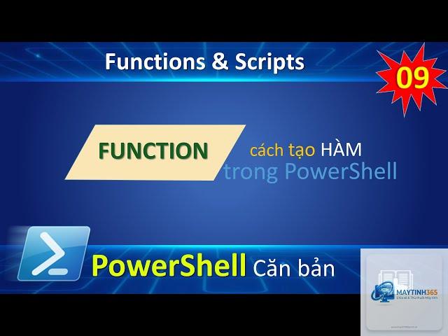 cách tạo biến trong powershell