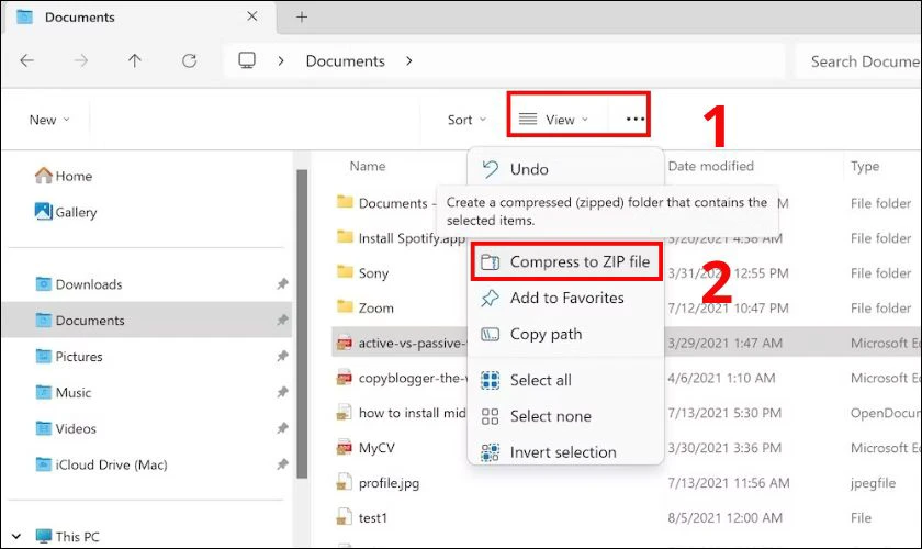 cách tạo file zip - Hình 5