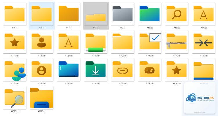 cách tạo icon thư mục riêng