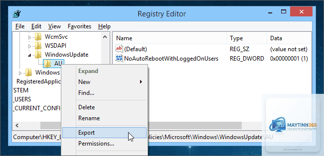 cách tạo khóa registry mới - Hình 4
