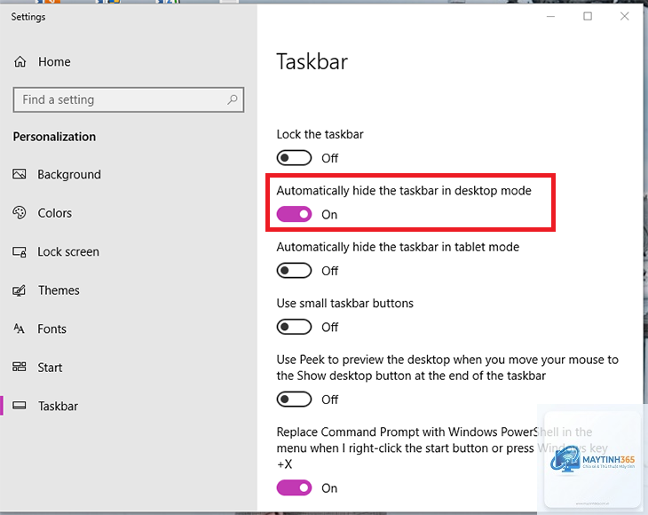 cách tạo lối tắt trên taskbar
