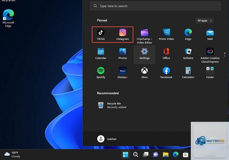 cách tạo nhóm ứng dụng start menu windows 11 - Hình 4