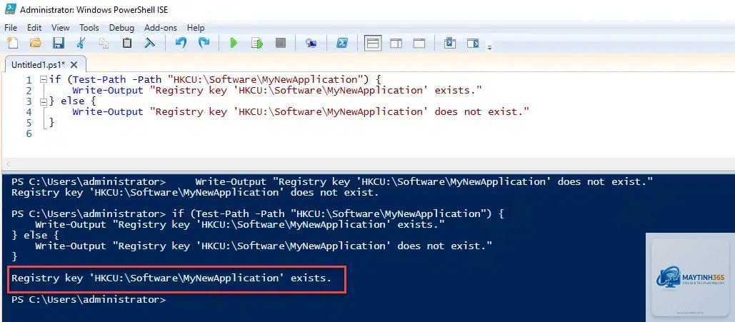 cách tạo registry key bằng powershell - Hình 2