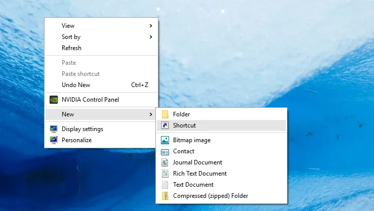 cách tạo shortcut control panel - Hình 3