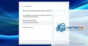 cách tạo shortcut device manager