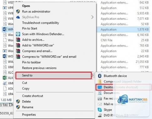 cách tạo shortcut file - Hình 5