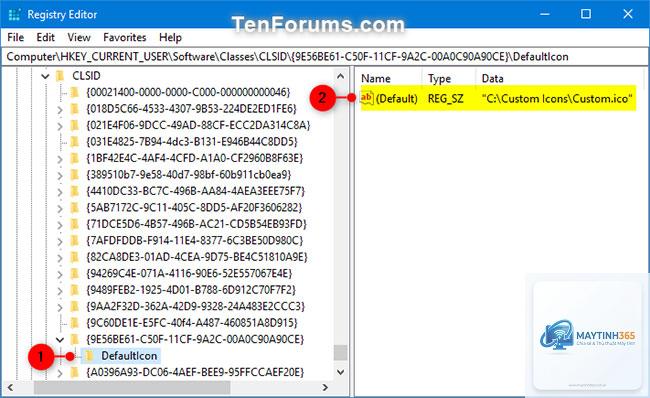 cách tạo shortcut registry editor