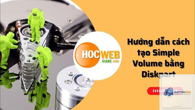 cách tạo simple volume