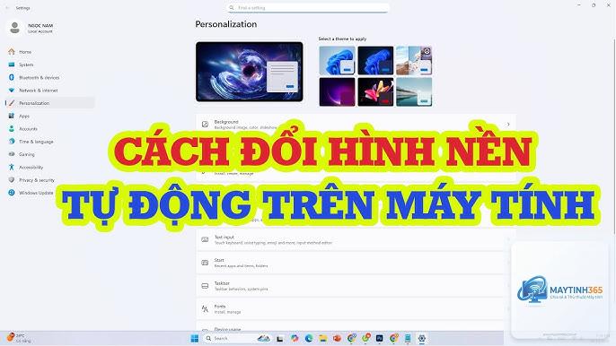 cách tạo slideshow hình nền windows 11 - Hình 5