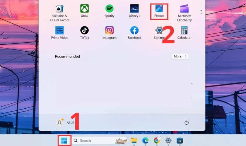 cách tạo slideshow hình nền windows 11