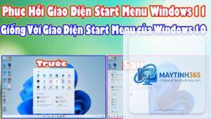 cách tạo start menu giống windows 10