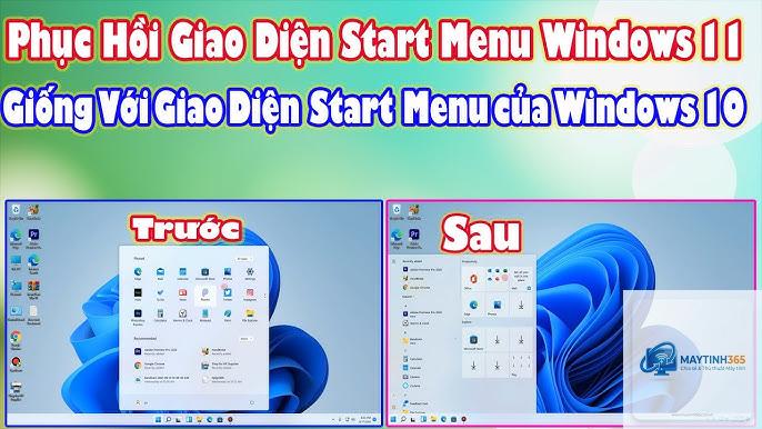 cách tạo start menu giống windows 10