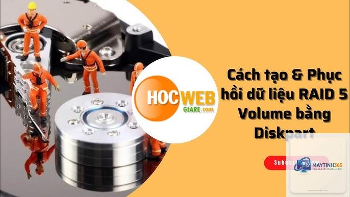 cách tạo striped volume - Hình 3