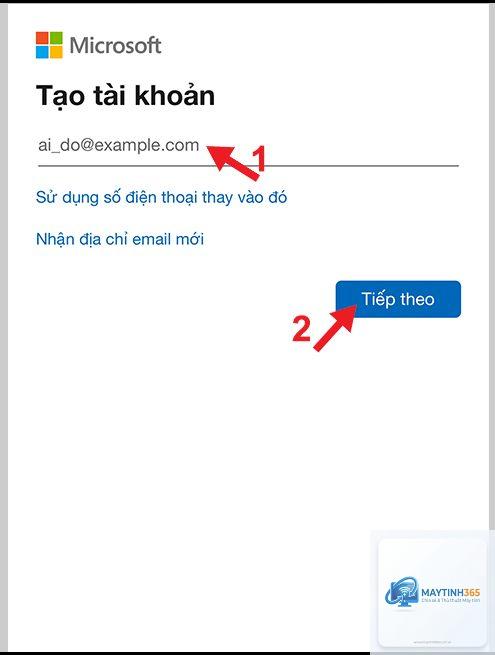 cách tạo tài khoản microsoft - Hình 3