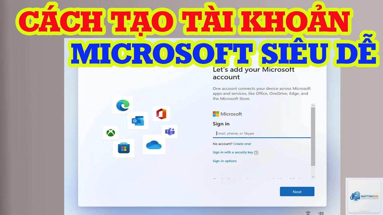 cách tạo tài khoản microsoft - Hình 4