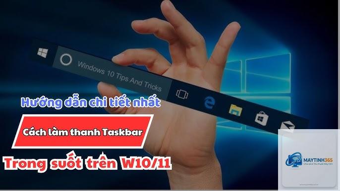 cách tạo taskbar đẹp cho laptop - Hình 3
