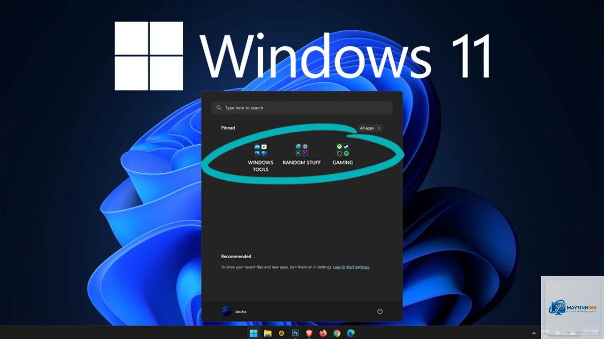 cách tạo thư mục giải trí trong start menu - Hình 5