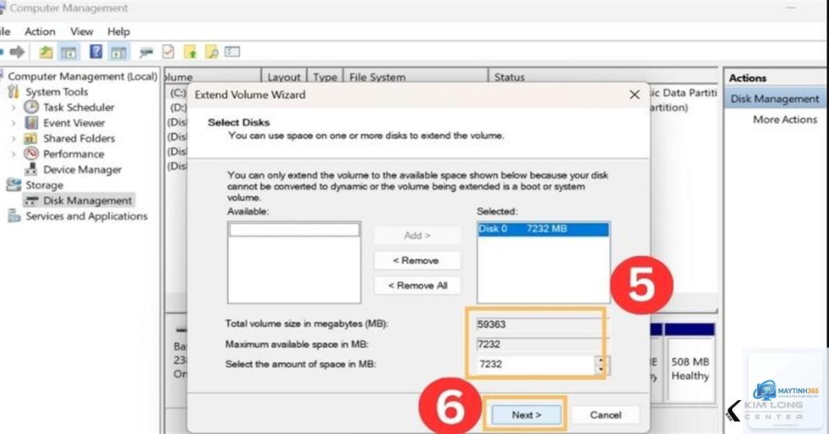 cách tạo volume mới windows 11 - Hình 5