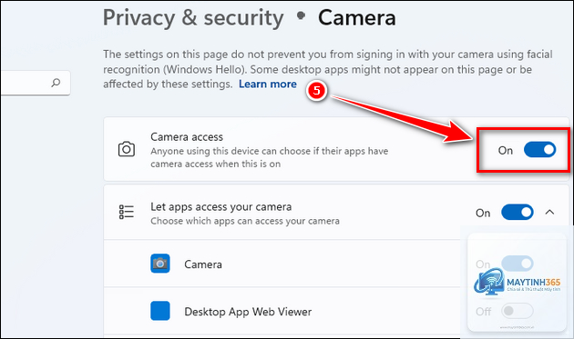cách tắt camera permissions - Hình 5