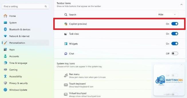 cách tắt copilot trên taskbar - Hình 1