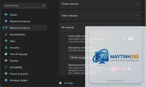 cách tắt file sharing windows 11