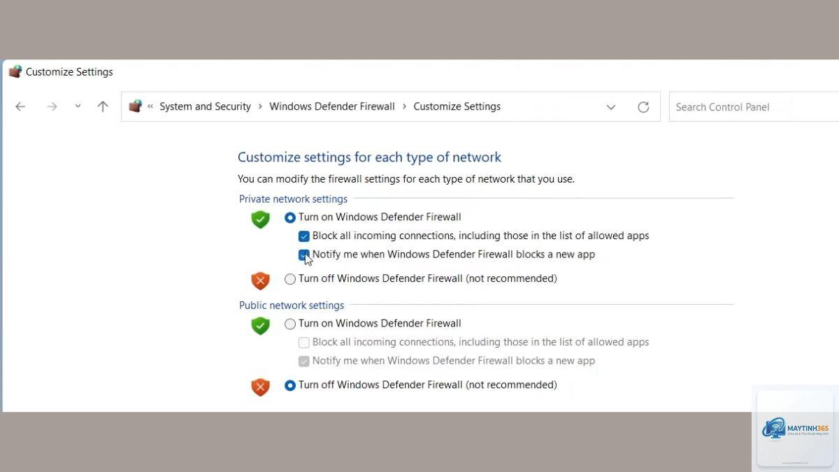 cách tắt firewall windows 11 - Hình 5