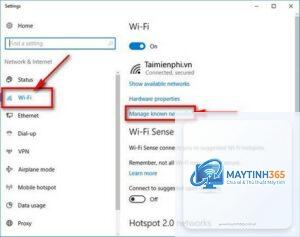 cách tắt metered connection