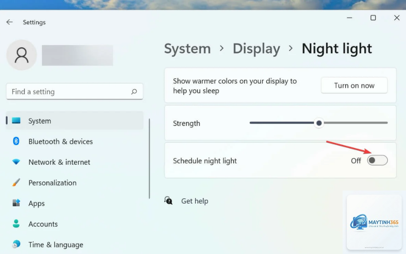 cách tắt night light windows 11 - Hình 3
