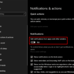 cách tắt notifications