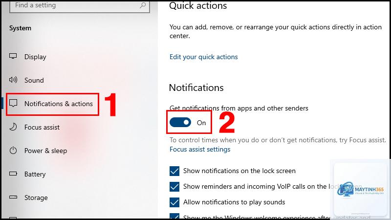 cách tắt notifications - Hình 2