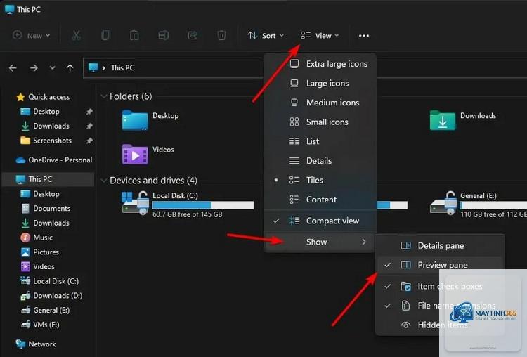 cách tắt preview pane - Hình 5