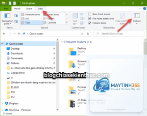 cách tắt quick access