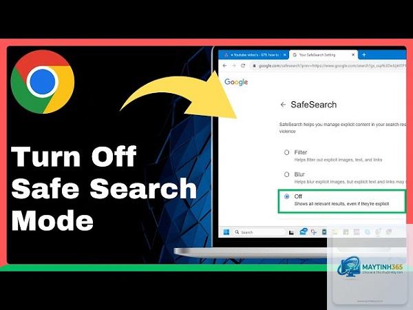 cách tắt safe search windows 11 - Hình 2