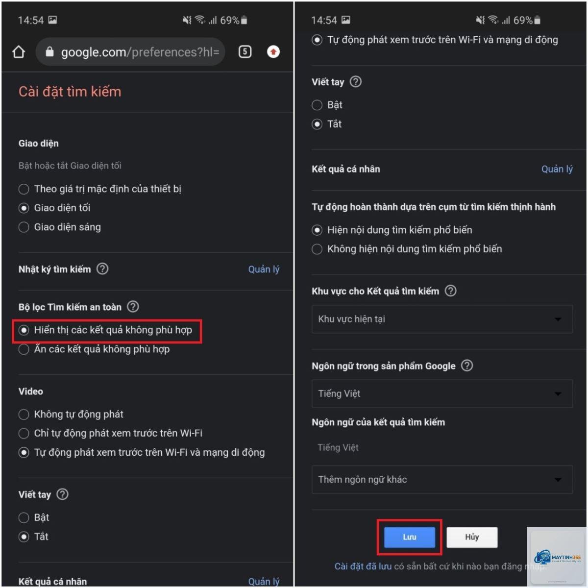 cách tắt safe search windows 11 - Hình 3