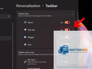 cách tắt task view