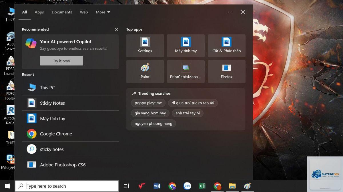 cách tắt tìm kiếm trên taskbar - Hình 5
