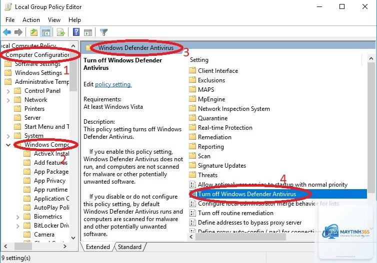 cách tắt windows defender - Hình 5