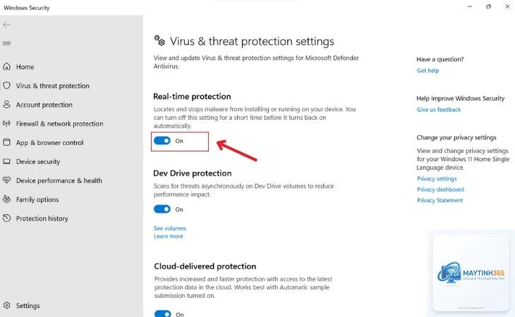 cách tắt windows defender