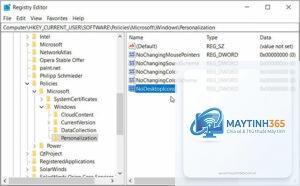 cách thay đổi biểu tượng desktop bằng registry