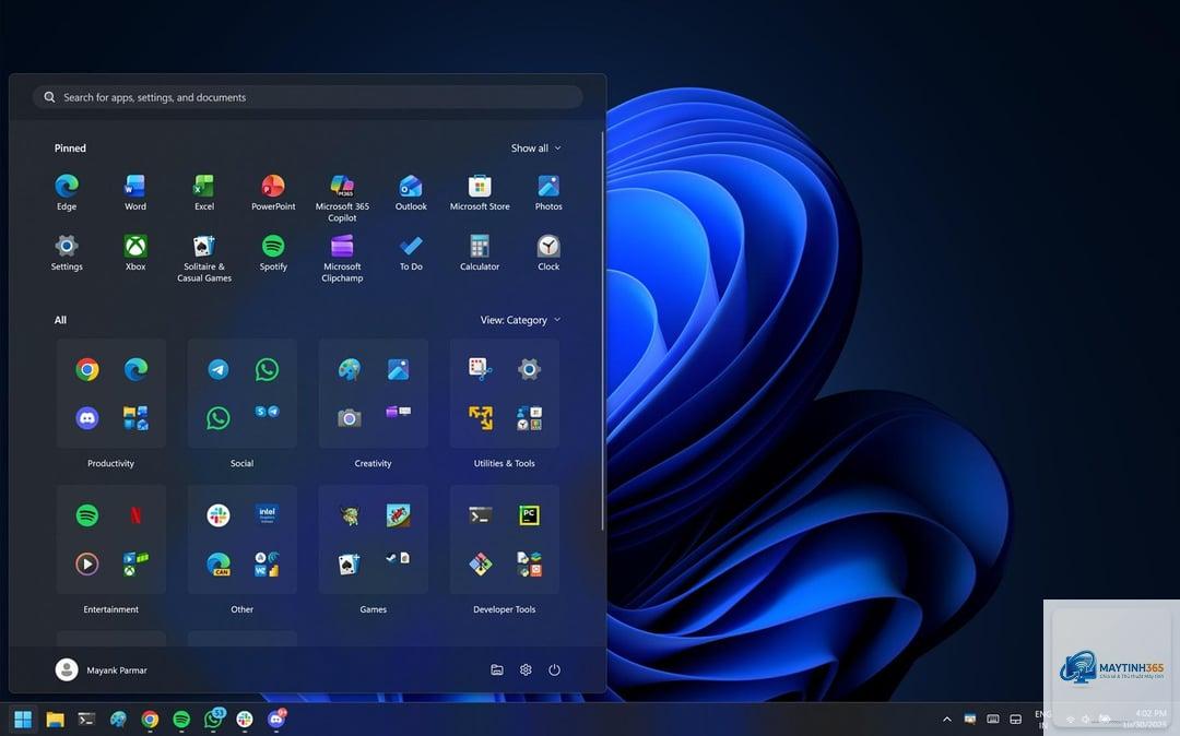 cách thay đổi bố cục start menu windows 11 - Hình 4