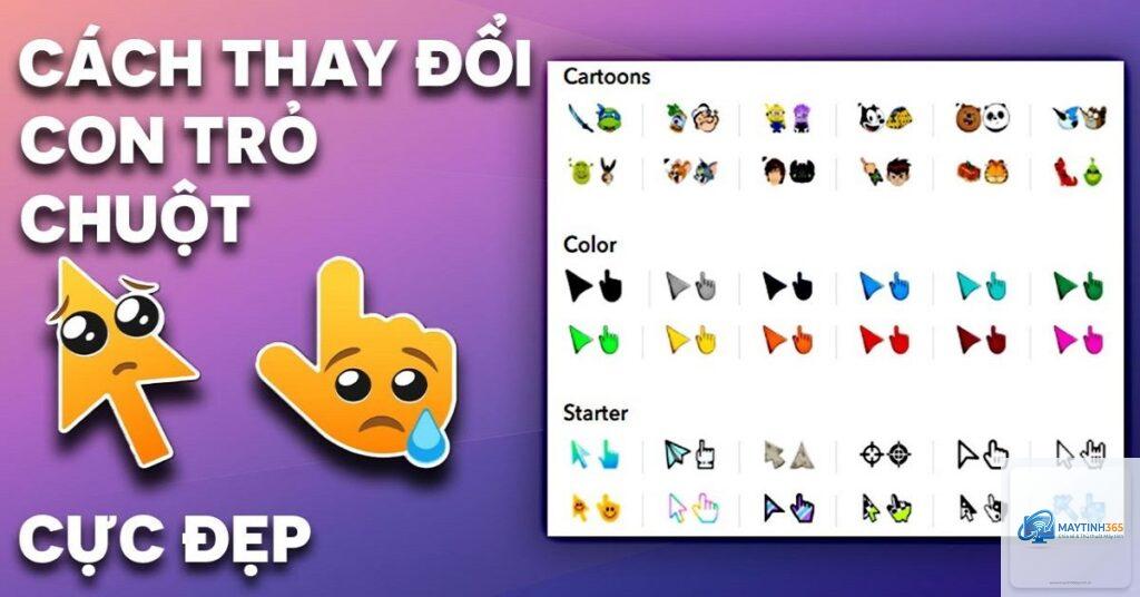 cách thay đổi con trỏ chuột