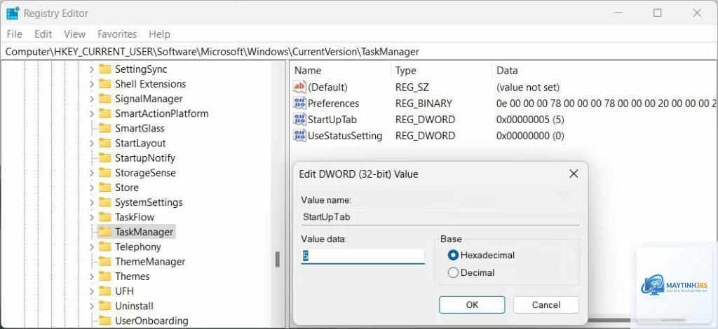 cách thay đổi cột trong task manager