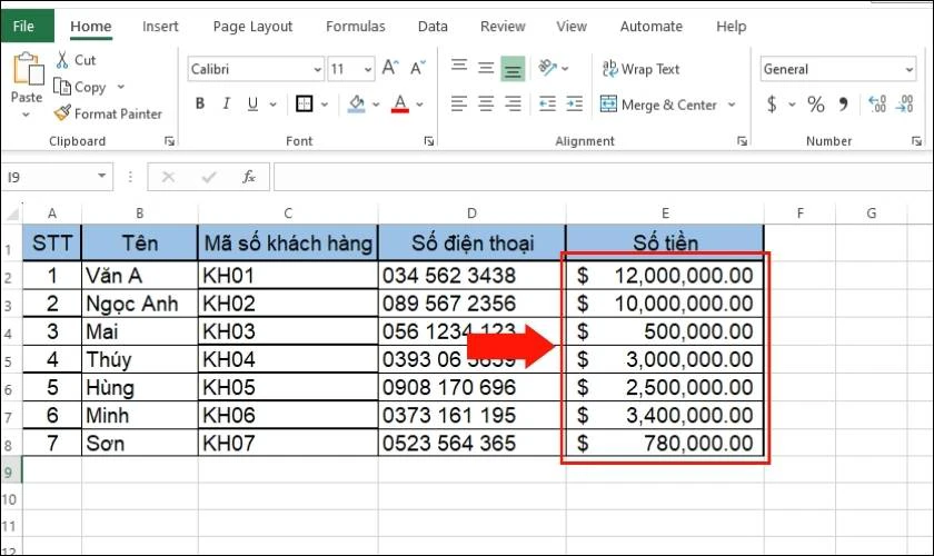 cách thay đổi định dạng số - Hình 3