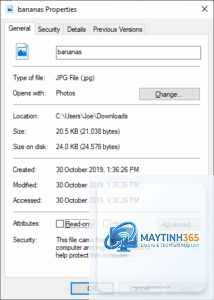 cách thay đổi file associations