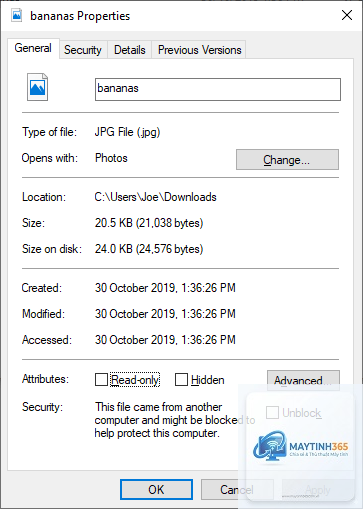 cách thay đổi file associations
