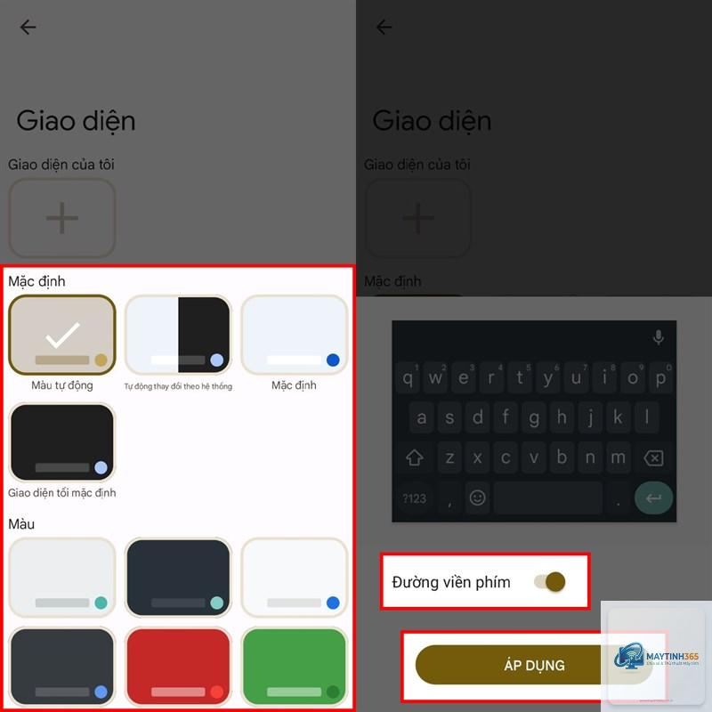 cách thay đổi giao diện bàn phím cảm ứng - Hình 4