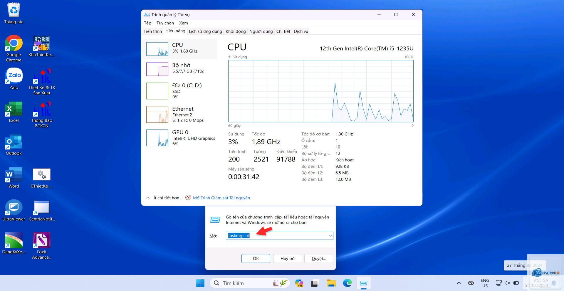 cách thay đổi giao diện task manager - Hình 4