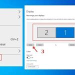 cách thay đổi hình nền dual monitor
