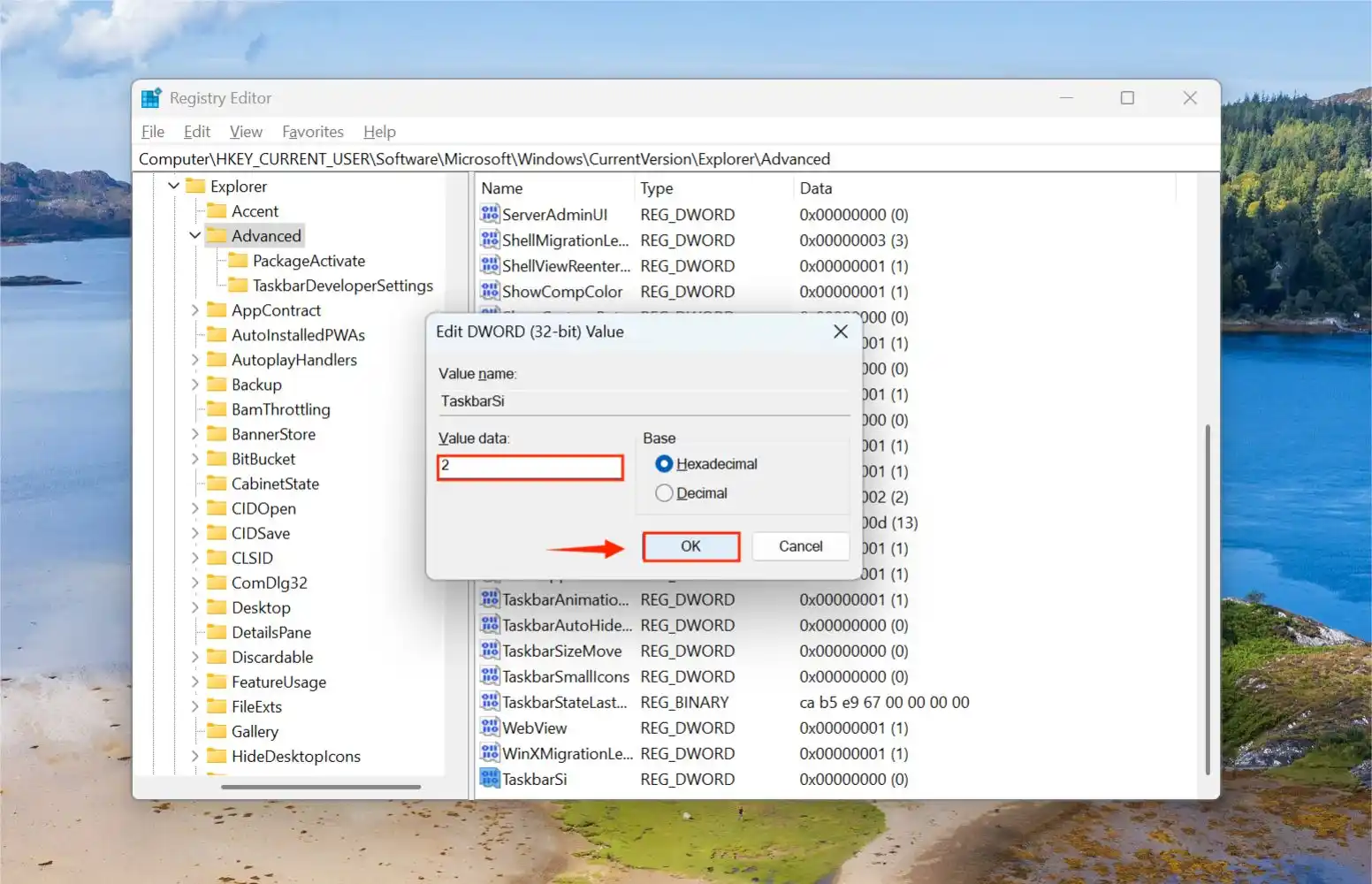 cách thay đổi kích thước taskbar windows 11 - Hình 4