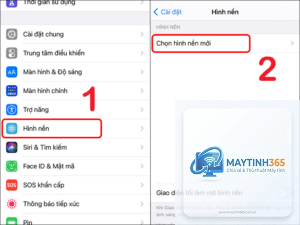 cách thay đổi màn hình chính